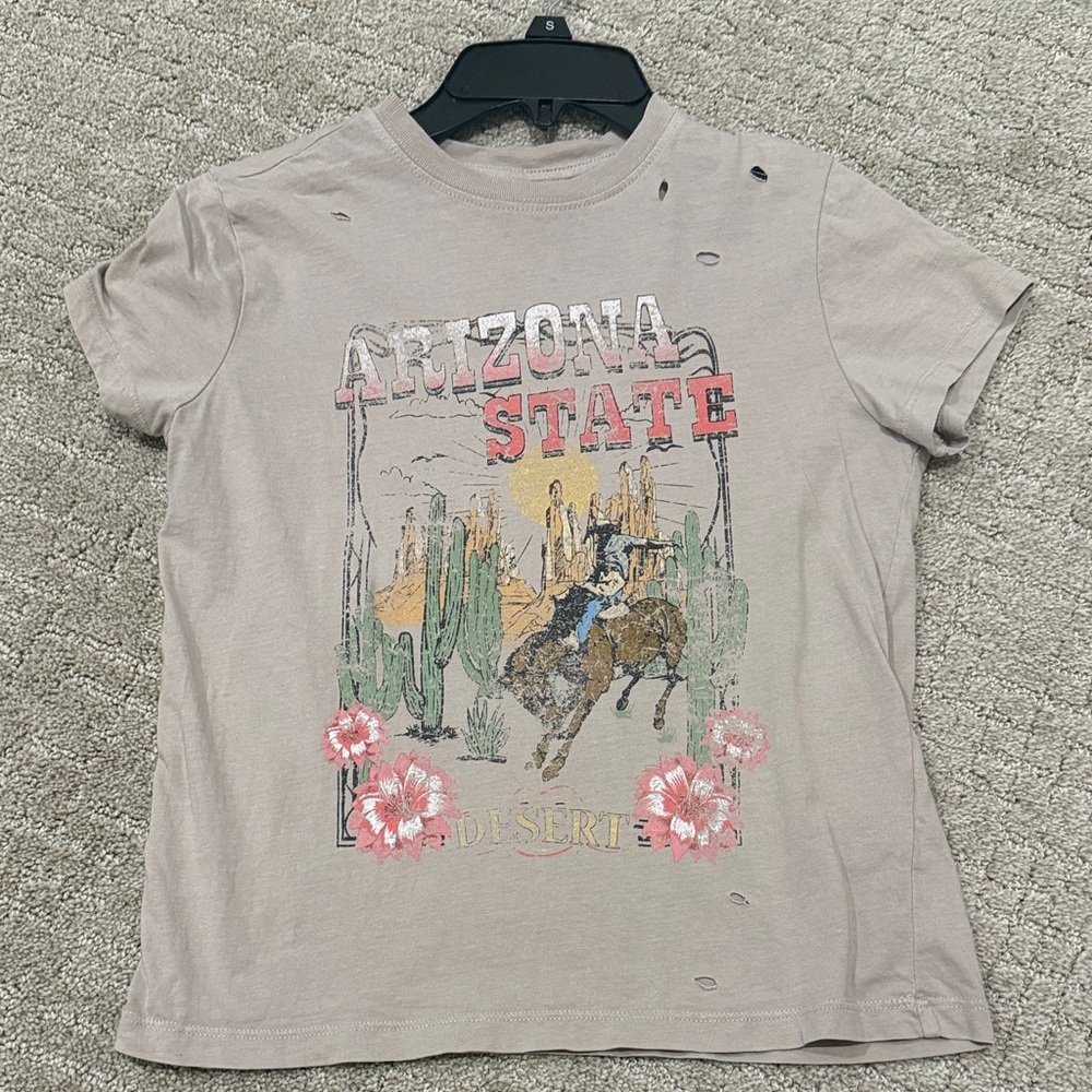 Arizona State Kids Graphic Tee - Beige